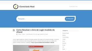 
                            5. Como Resolver o Erro de Login Inválido do cPanel