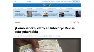
                            8. ¿Cómo saber si estoy en Infocorp? Mira esta guía rápida | Perú | Foto ...