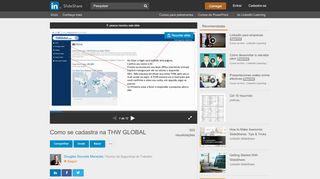 
                            2. Como se cadastra na THW GLOBAL - SlideShare
