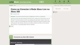 
                            12. Como se Conectar à Rede Xbox Live no Xbox 360: 9 Passos - wikiHow