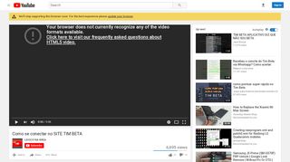 
                            6. Como se conectar no SITE TIM BETA - YouTube