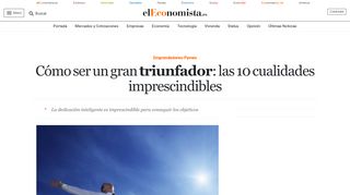 
                            11. Cómo ser un gran triunfador: las 10 cualidades imprescindibles ...