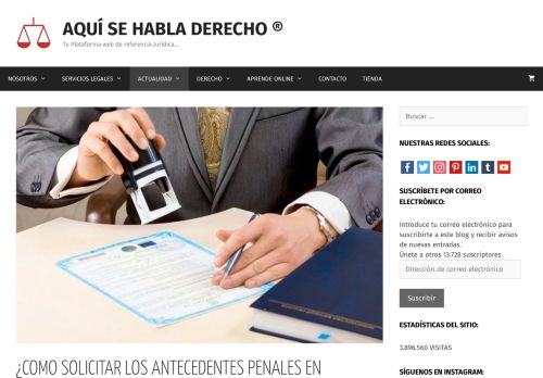 
                            7. ¿COMO SOLICITAR LOS ANTECEDENTES PENALES EN ...