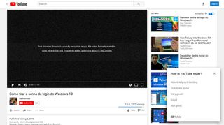 
                            8. Como tirar a senha de login do Windows 10 - YouTube