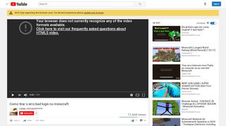 
                            2. Como tirar o erro bad login no minecraft - YouTube