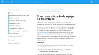 
                            3. Como usar a função de equipe no TweetDeck