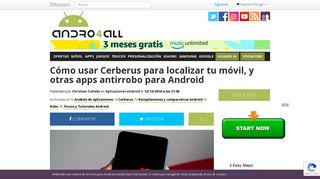 
                            5. Cómo usar Cerberus para localizar tu móvil, y otras apps antirrobo ...