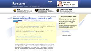 
                            5. como usar facebook connect en nuestras webs | SEO Mallorca