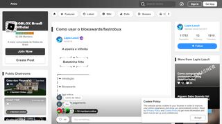 
                            11. Como usar o bloxawards/fastrobux | ROBLOX Brasil Official Amino