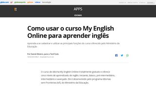
                            4. Como usar o curso My English Online para aprender inglês | Idiomas ...