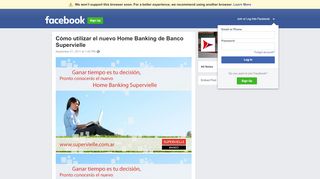 
                            8. Cómo utilizar el nuevo Home Banking de Banco Supervielle | Facebook