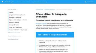 
                            5. Cómo utilizar la búsqueda avanzada