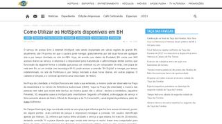 
                            6. Como Utilizar os HotSpots disponíveis em BH - Jornal Contramão ...