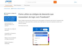 
                            2. Como utilizo os vales-presente que necessitam de login com Facebook?