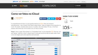 
                            7. Como ver fotos no iCloud | Dicas e Tutoriais | TechTudo