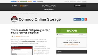 
                            7. Comodo Online Storage | Download | TechTudo