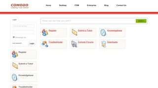 
                            2. Comodo - Powered by Kayako Help Desk Software