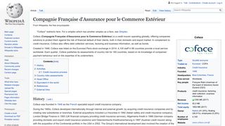 
                            11. Compagnie Française d'Assurance pour le Commerce Extérieur ...