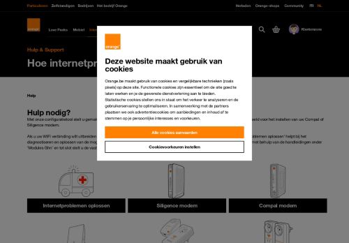 
                            1. Compal modem | Orange België