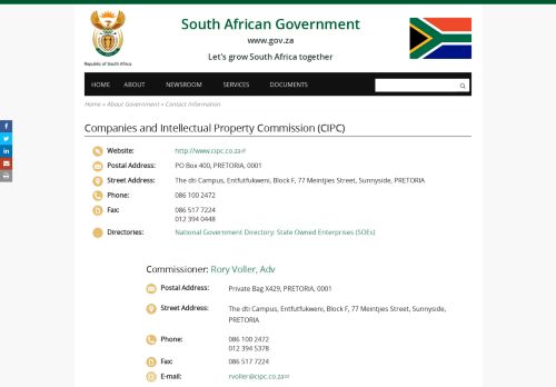 
                            5. Companies and Intellectual Property Commission (CIPC) | South ...