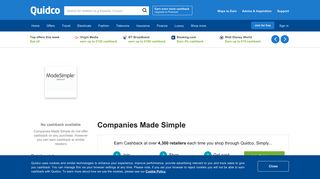 
                            11. Companies Made Simple Cashback, Voucher Codes & Discount ...