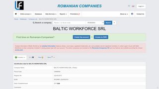 
                            7. Company BALTIC WORKFORCE SRL tax code 33966658 from ...