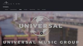 
                            11. Company | Jobs - Universal Music Group Deutschland