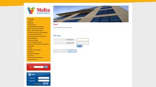 
                            4. Company Name - Login - Malta Tourism Authority