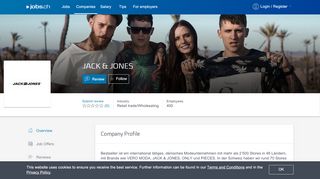
                            13. Company profile from JACK & JONES on jobs.ch