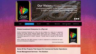 
                            4. Company Profile - Zimele Investment Enterprises