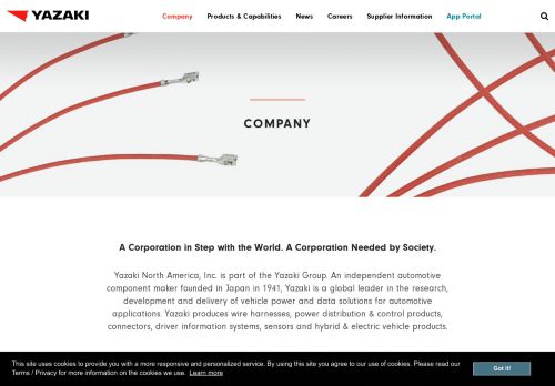 
                            6. Company | Yazaki North America