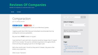 
                            9. Comparaction - Reviews Of Companies