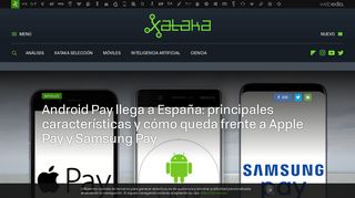 
                            12. Comparativa Android Pay, Samsung Pay y Apple Pay en España ...