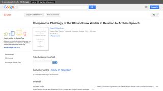 
                            8. Comparative Philology of the Old and New Worlds in Relation to ...