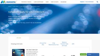 
                            12. Compare and Select Best UBL Credit Card | Mawazna.com