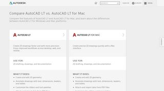 
                            6. Compare AutoCAD LT vs. AutoCAD LT for Mac | Autodesk