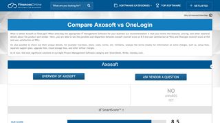 
                            9. Compare Axosoft vs OneLogin 2019 | FinancesOnline