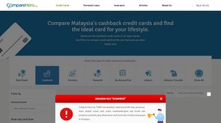 
                            8. Compare Best Cashback Credit Cards in Malaysia for 2019 ...