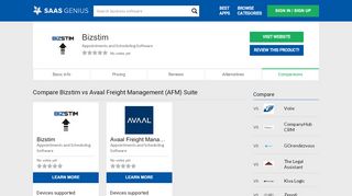 
                            9. Compare Bizstim vs Avaal Freight Management (AFM) Suite ...