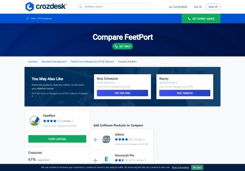 
                            10. Compare FeetPort | Crozdesk