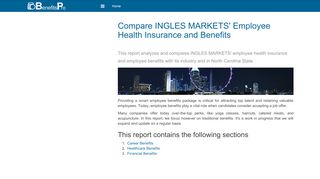 
                            13. Compare INGLES MARKETS' Employee Health Insurance and Benefits