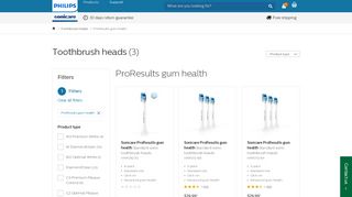 
                            13. Compare our ProResults gum health | Philips
