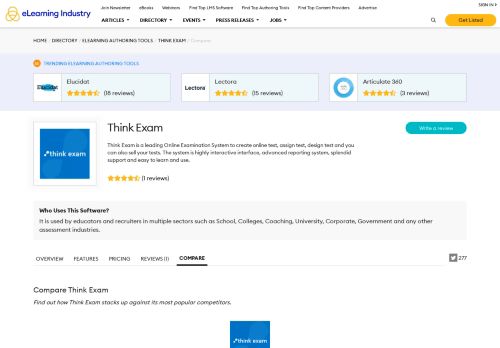 
                            10. Compare Think Exam - eLearning Industry