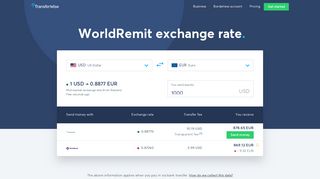 
                            11. Compare WorldRemit exchange rate vs TransferWise - ...