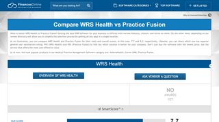 
                            13. Compare WRS Health vs Practice Fusion 2019 | FinancesOnline