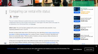 
                            13. Comparing Car Rental Elite Status - The Points Guy