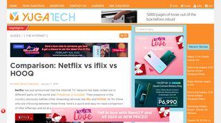 
                            10. Comparison: Netflix vs iflix vs HOOQ - YugaTech | Philippines Tech ...