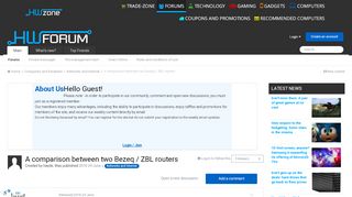 
                            10. Comparison of two routers of Bezeq / ZBAL - Networks and Internet ...