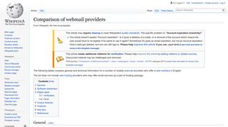 
                            10. Comparison of webmail providers - Wikipedia