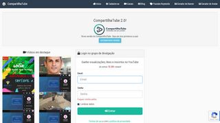 
                            12. CompartilhaTube - Grupo de divulgação para canais do YouTube